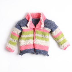 Dzemper - Multi Stripe Jersey